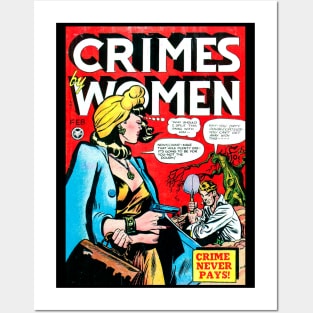 Crimes By Women (Feb. 1949) Posters and Art